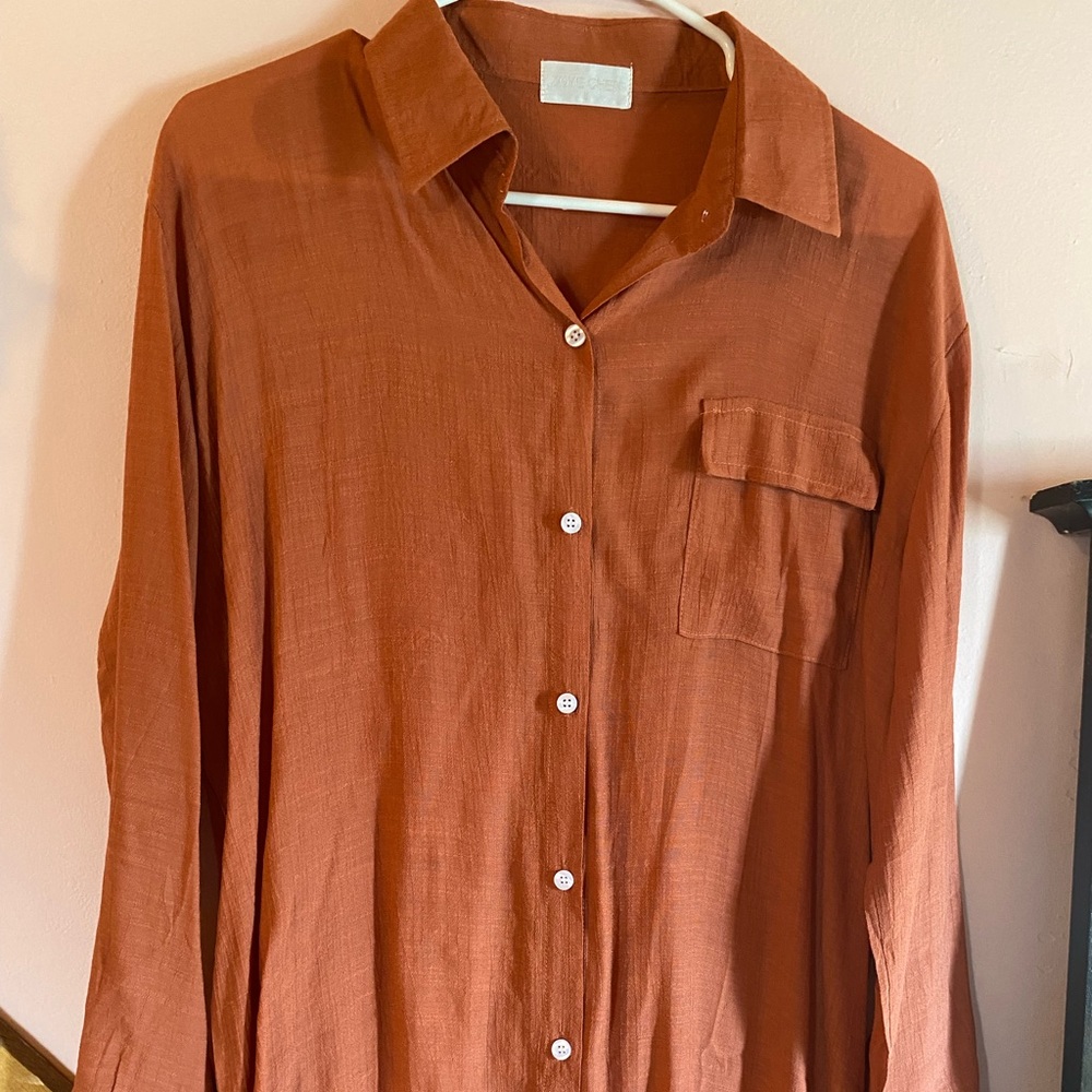 Sour Chen button down, size small, never worn.